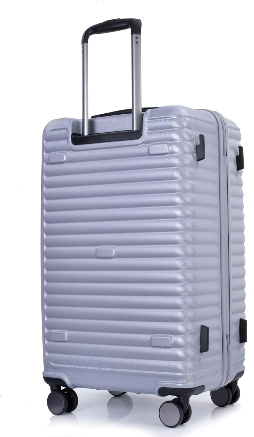 3 Piece Luggage Sets with TSA Lock, Lightweight Suitcase with 2 Hooks and 360 Degree Double Spinner Wheels for Men Women (21in/25in/29in)/(20in/24in/28in) Gray(21/25/29) As Shown One Size