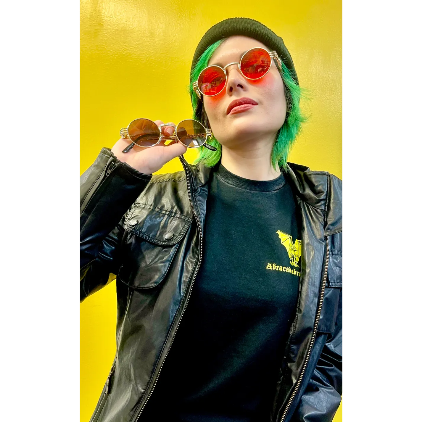 70s Round Disco Sunglasses