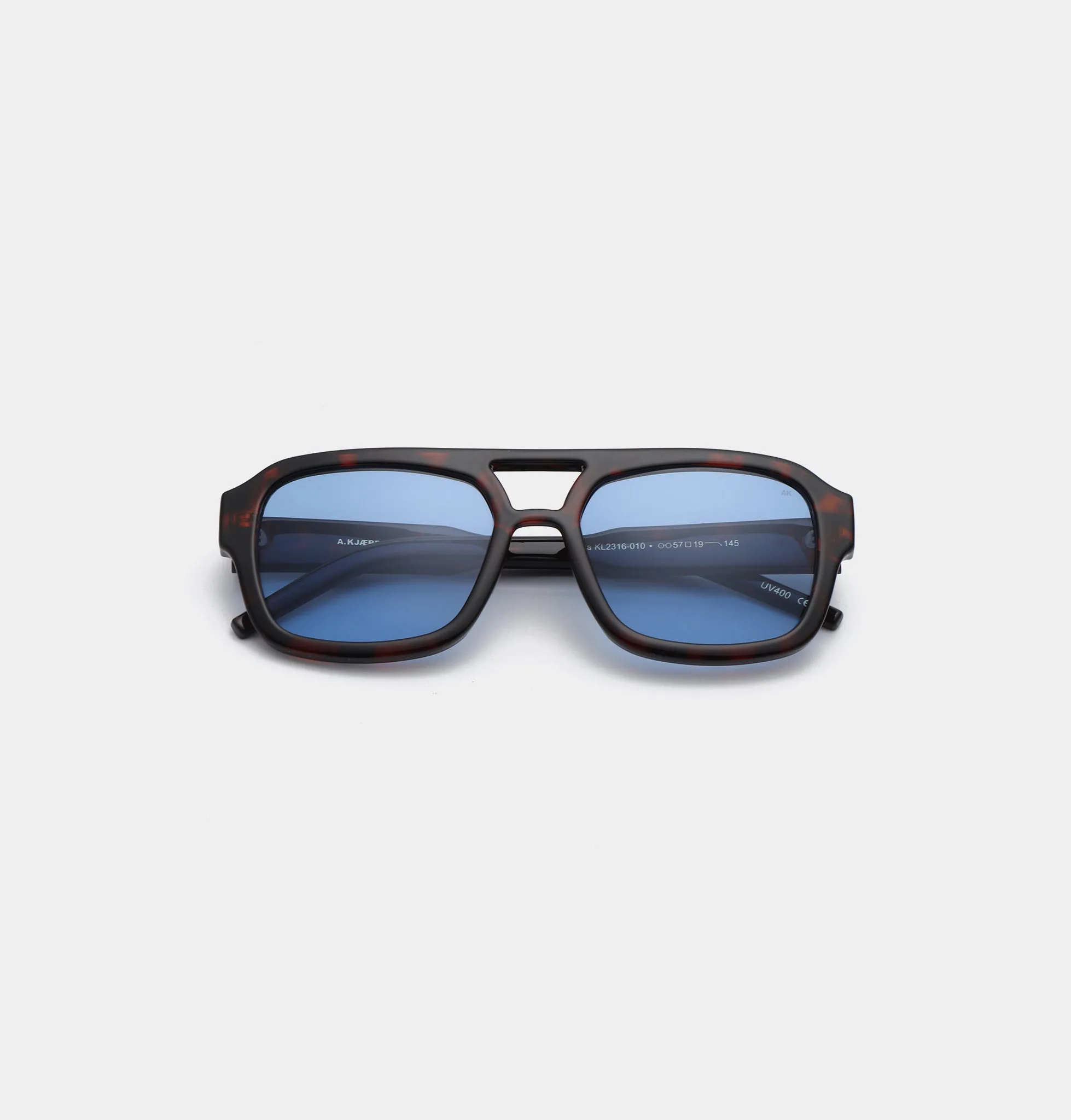 A. KJÆRBEDE | Kaya | Demi Tortoise Blue Lens