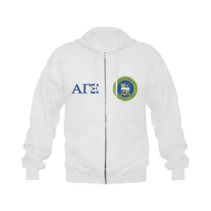 AGXi Diamond Full Zip Hooded Sweatshirt