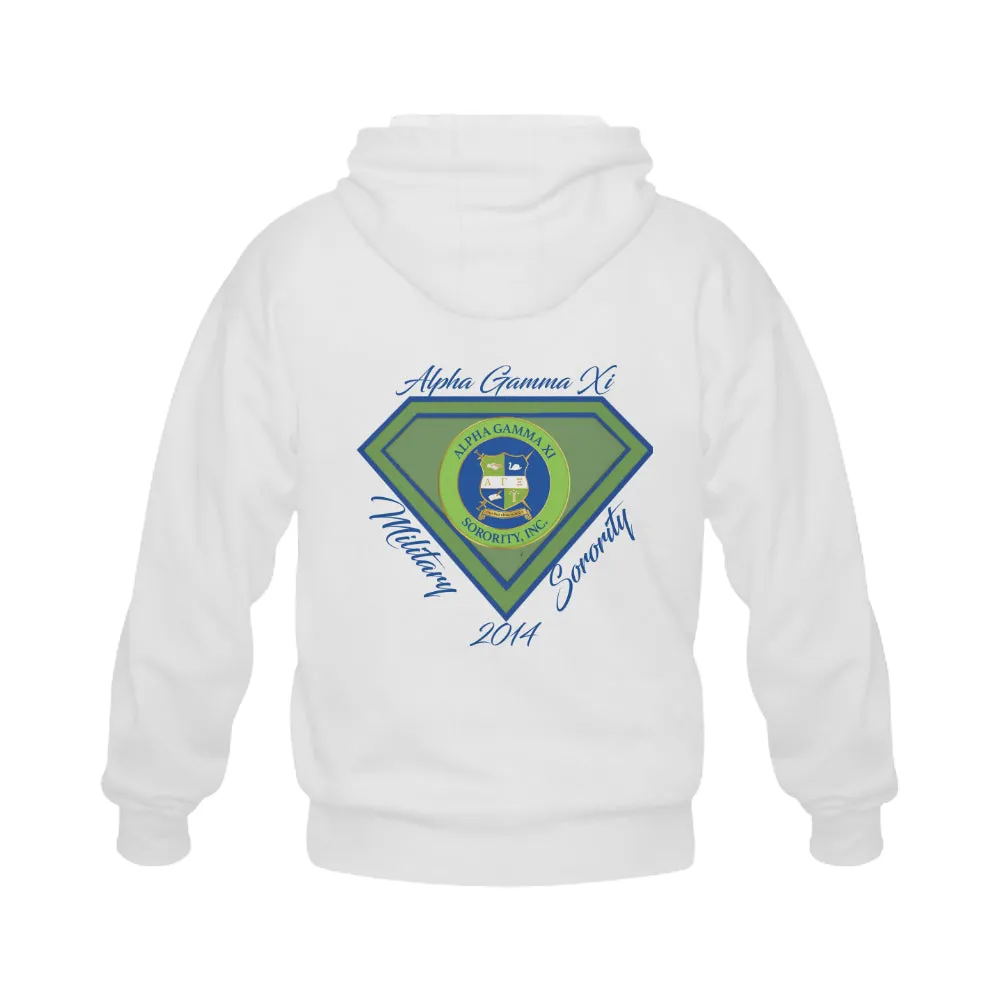 AGXi Diamond Full Zip Hooded Sweatshirt