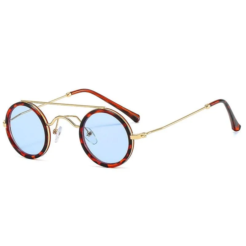 Asher Retro Round Sunglasses