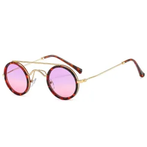 Asher Retro Round Sunglasses