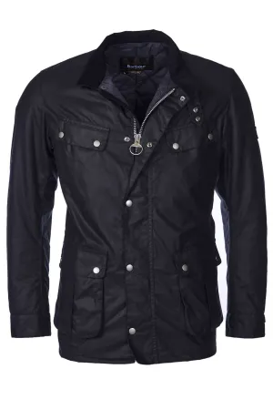Barbour International Tourer Wax Duke Jacket Navy