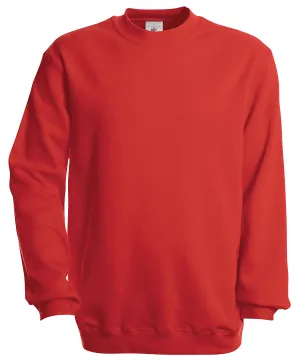 BC Set-in sweatshirt | Red