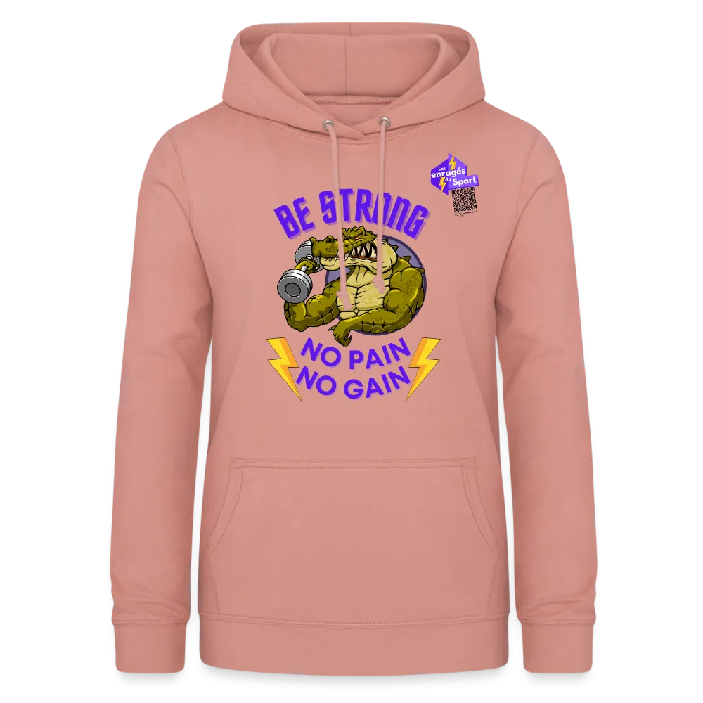 BE STRONG CROCO Sweat Femme
