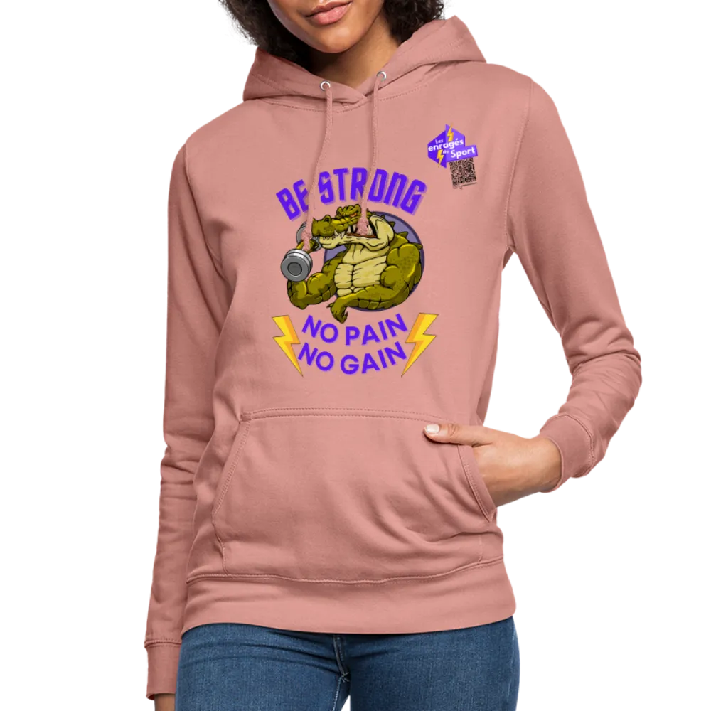 BE STRONG CROCO Sweat Femme
