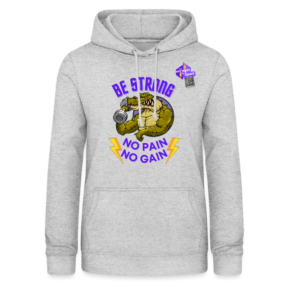 BE STRONG CROCO Sweat Femme