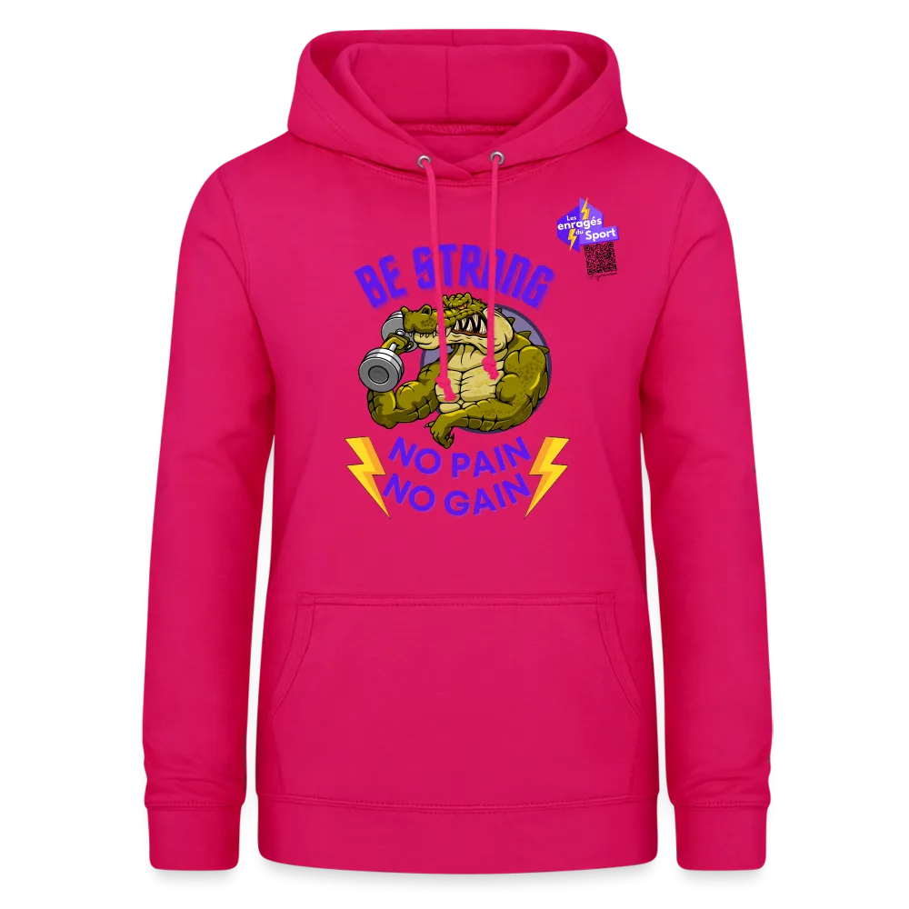 BE STRONG CROCO Sweat Femme