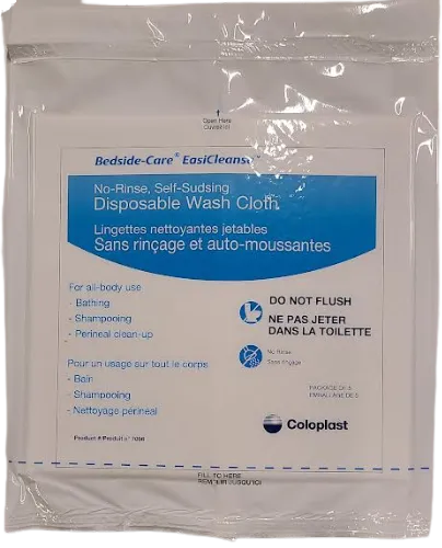 Bedside-Care Self Foaming Disposable Washcloth
