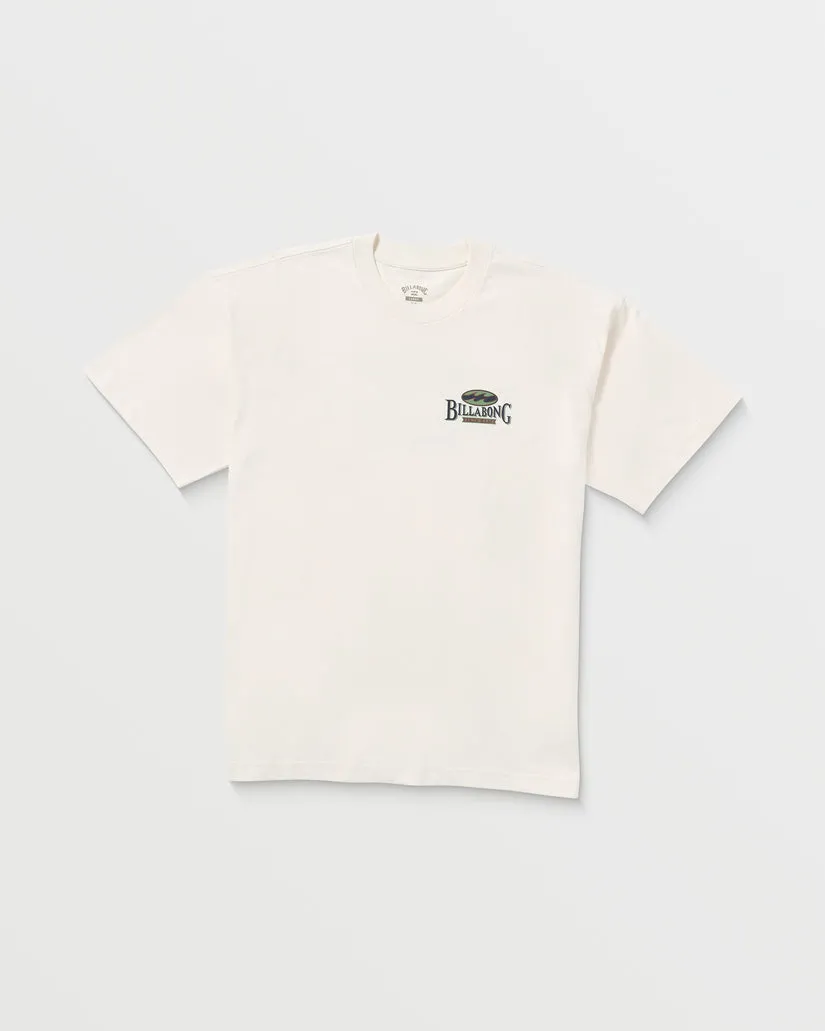 Billabong Double Spread OG Short Sleeve Tee - OFF WHITE