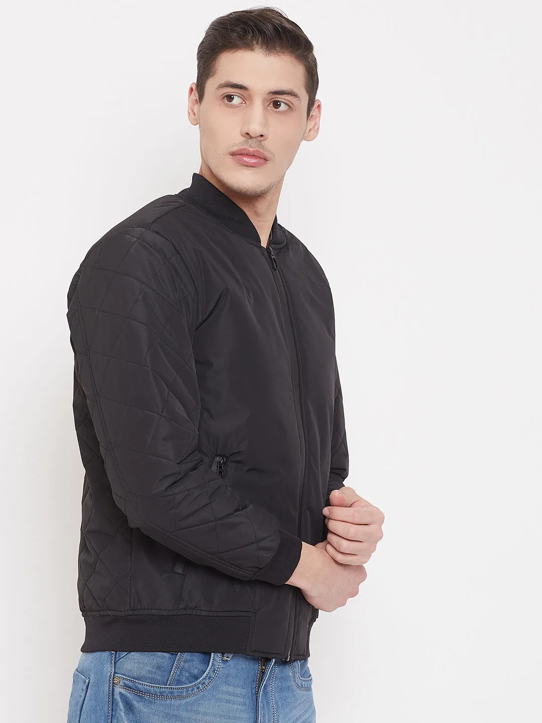Black Mandarin Jacket