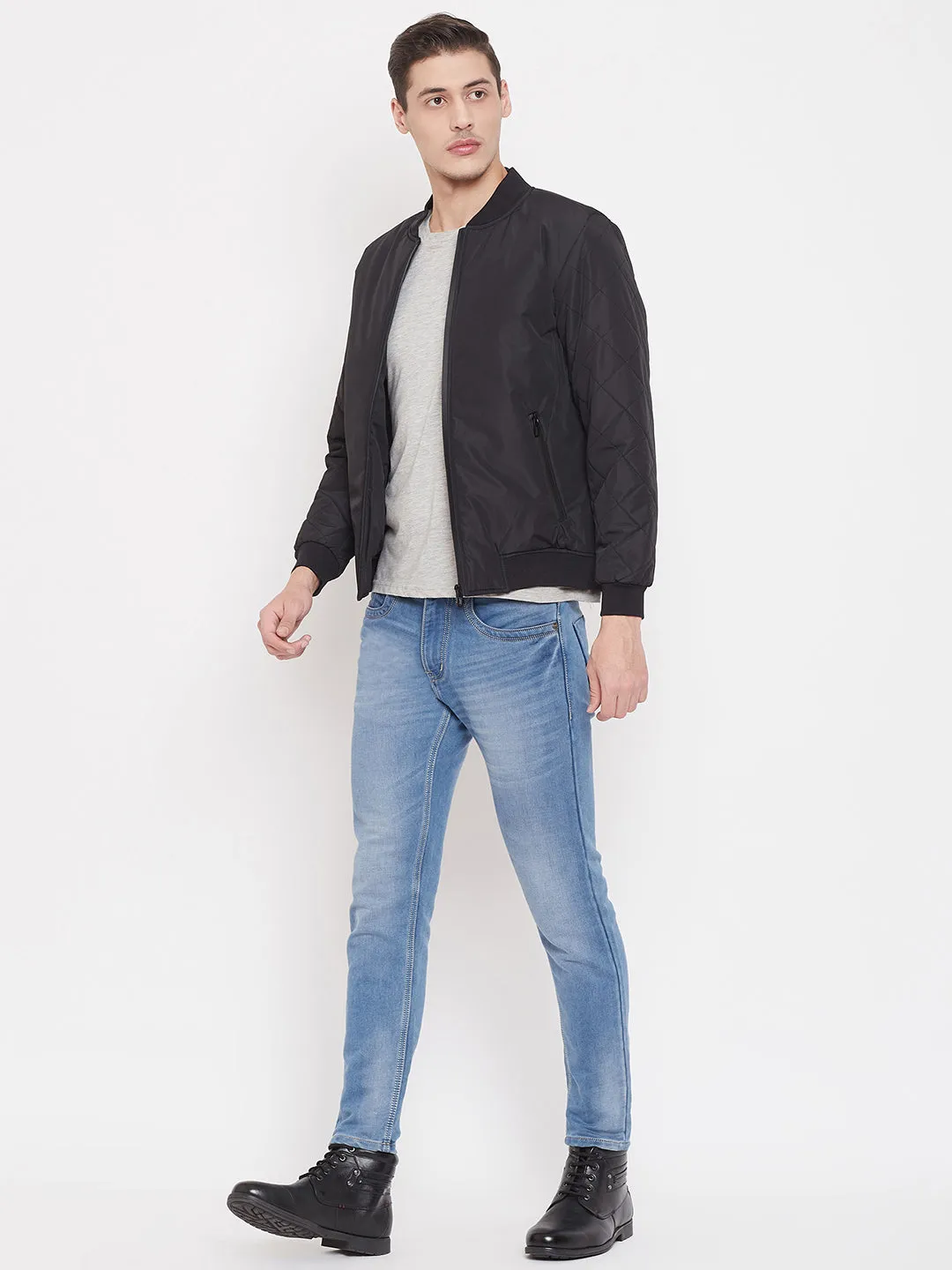 Black Mandarin Jacket