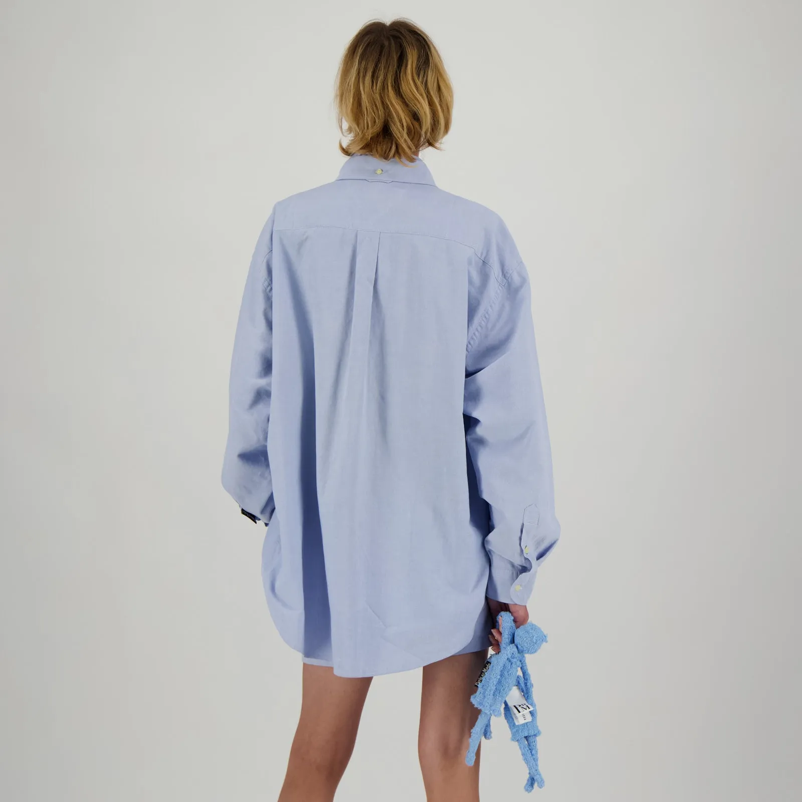 Blue Double Collar Shirt
