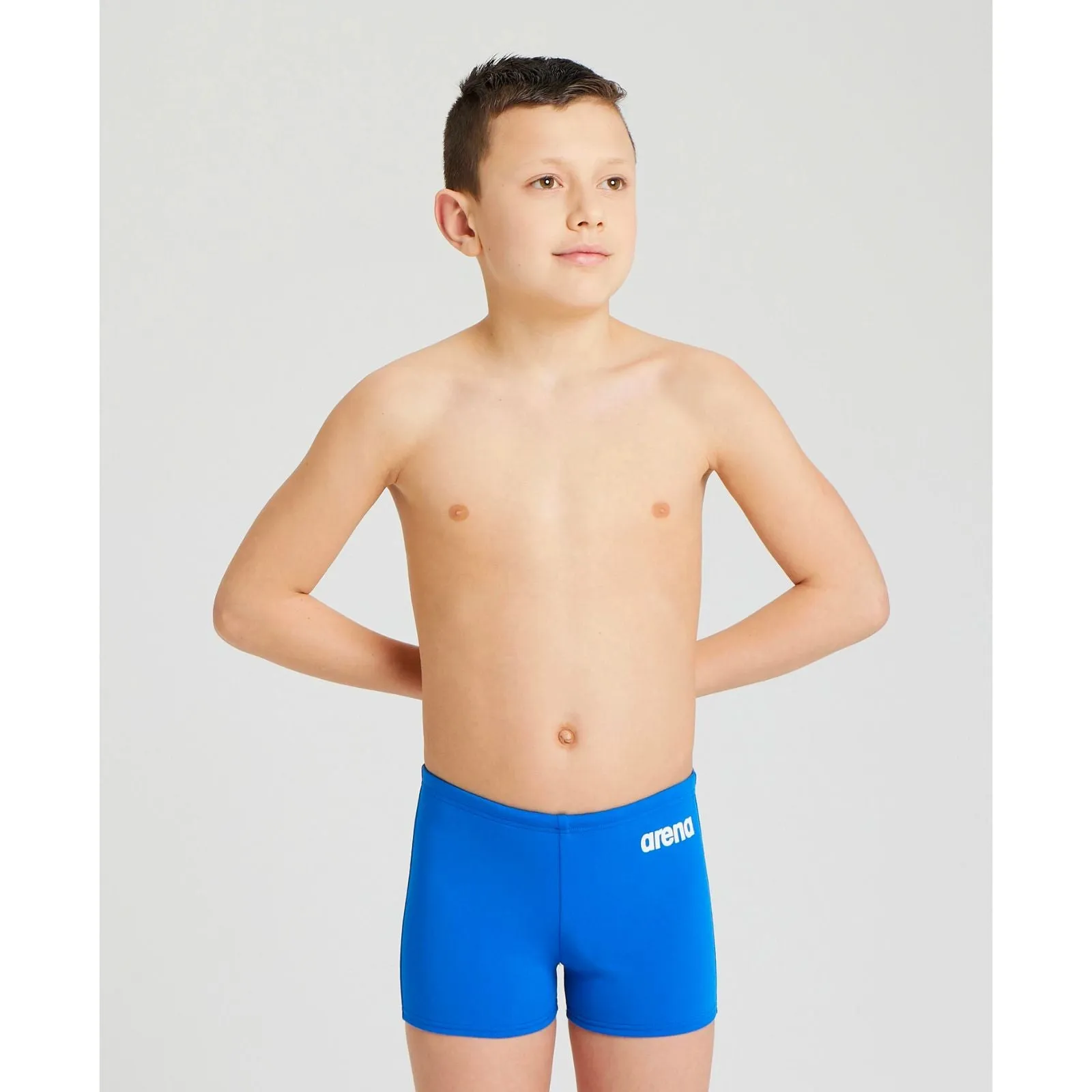 BOYS' SOLID SHORTS - ROYAL