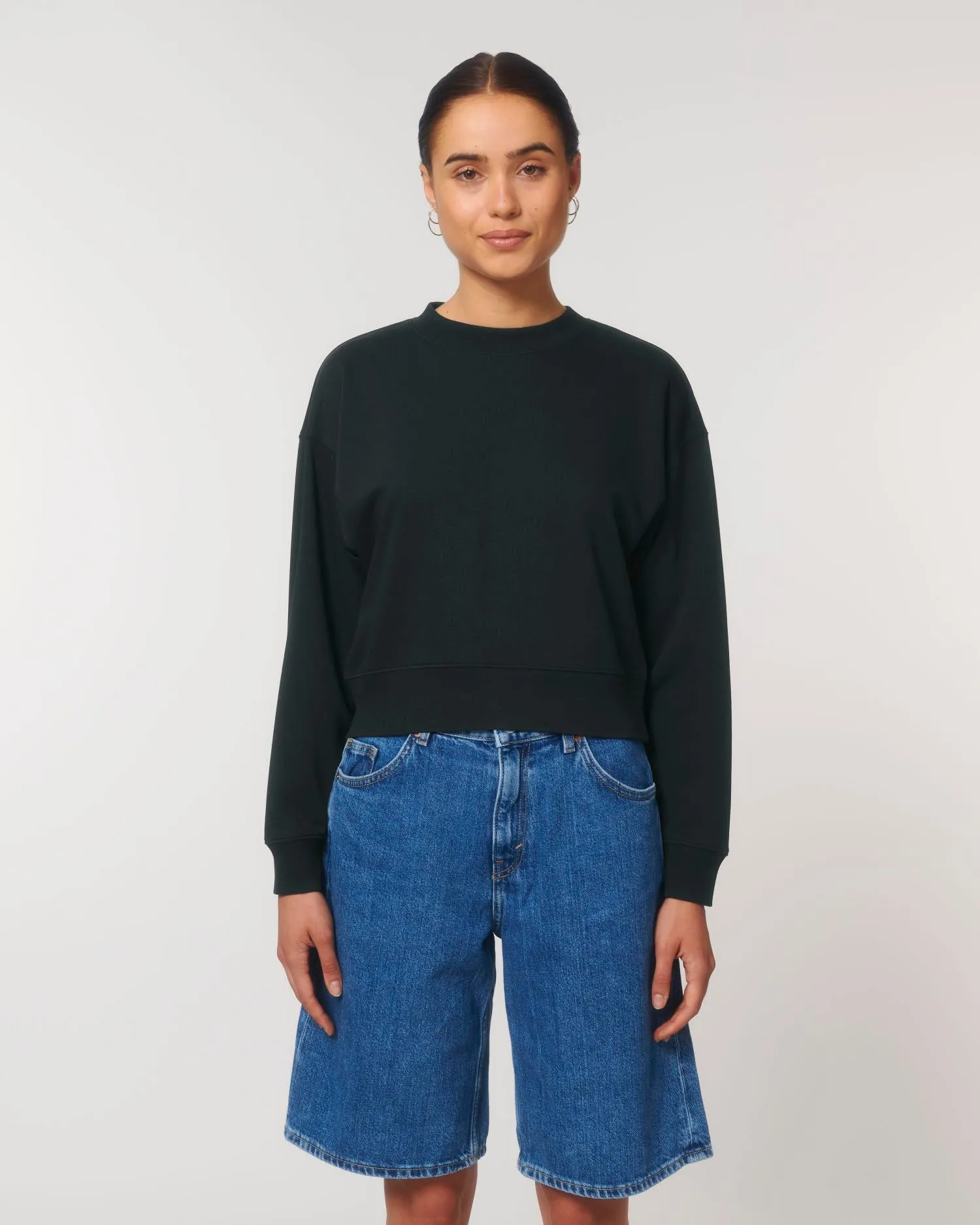 Chic Organic Women's Cropped Sweatshirt - 300 g/m² | Stella Cropster STSW873