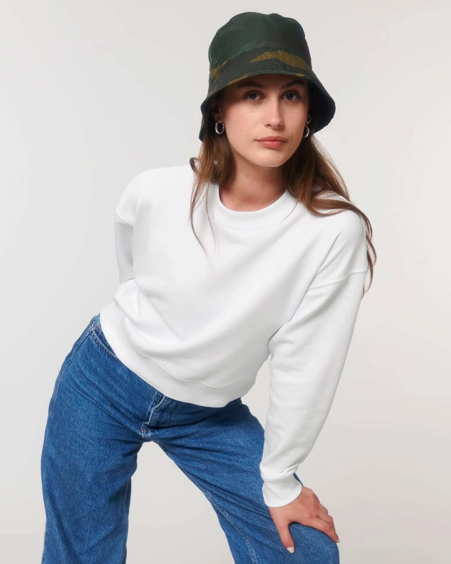 Chic Organic Women's Cropped Sweatshirt - 300 g/m² | Stella Cropster STSW873