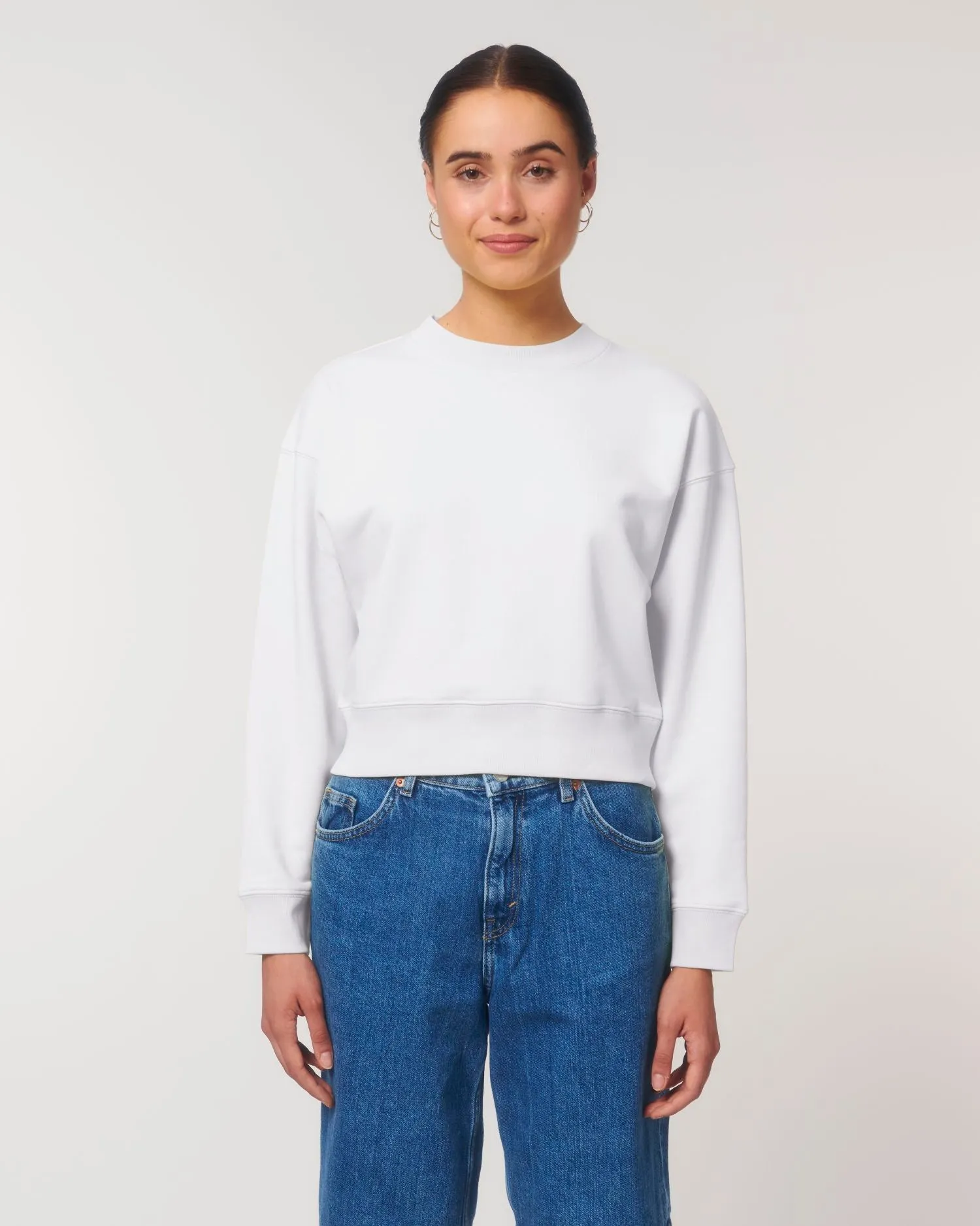 Chic Organic Women's Cropped Sweatshirt - 300 g/m² | Stella Cropster STSW873