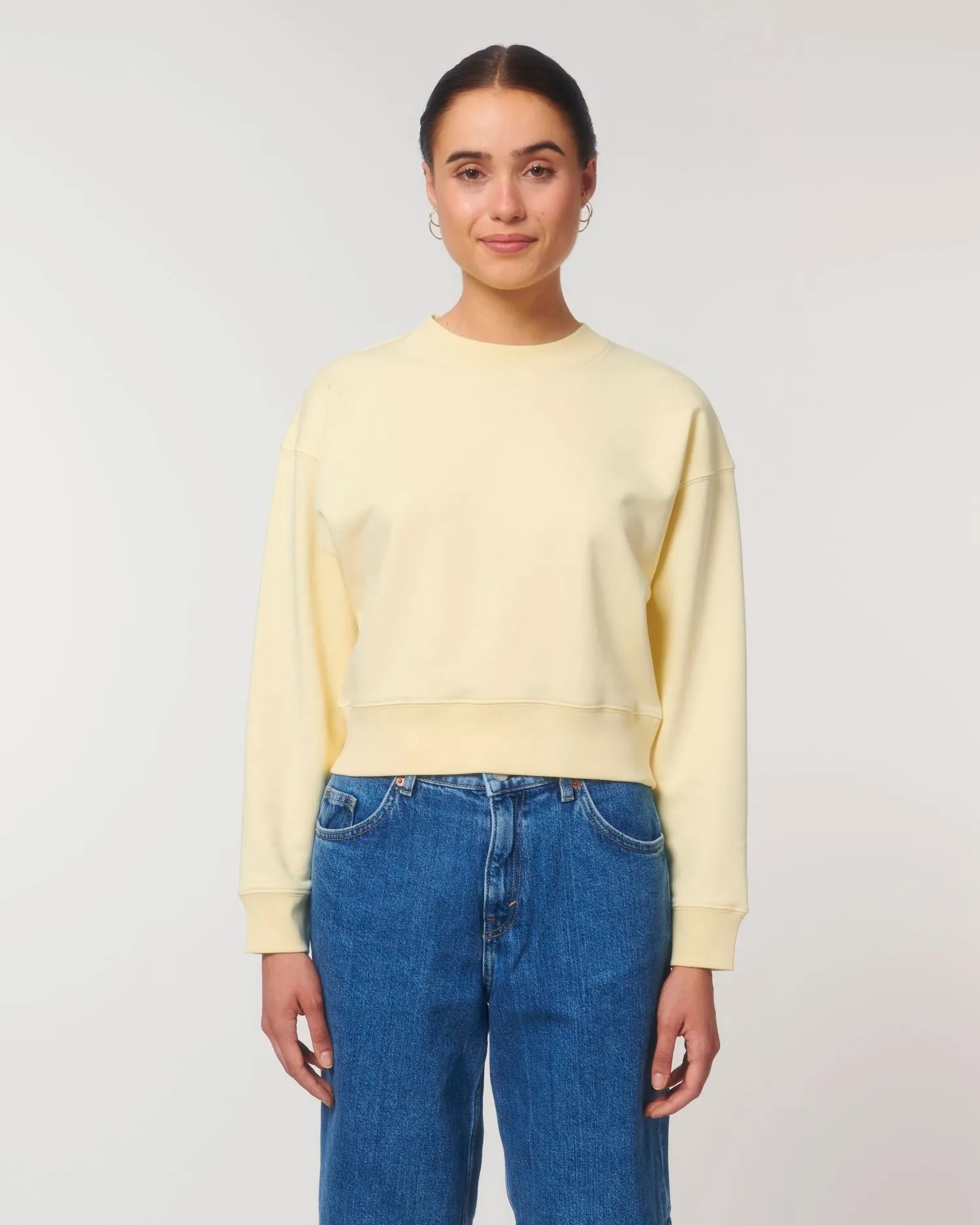 Chic Organic Women's Cropped Sweatshirt - 300 g/m² | Stella Cropster STSW873