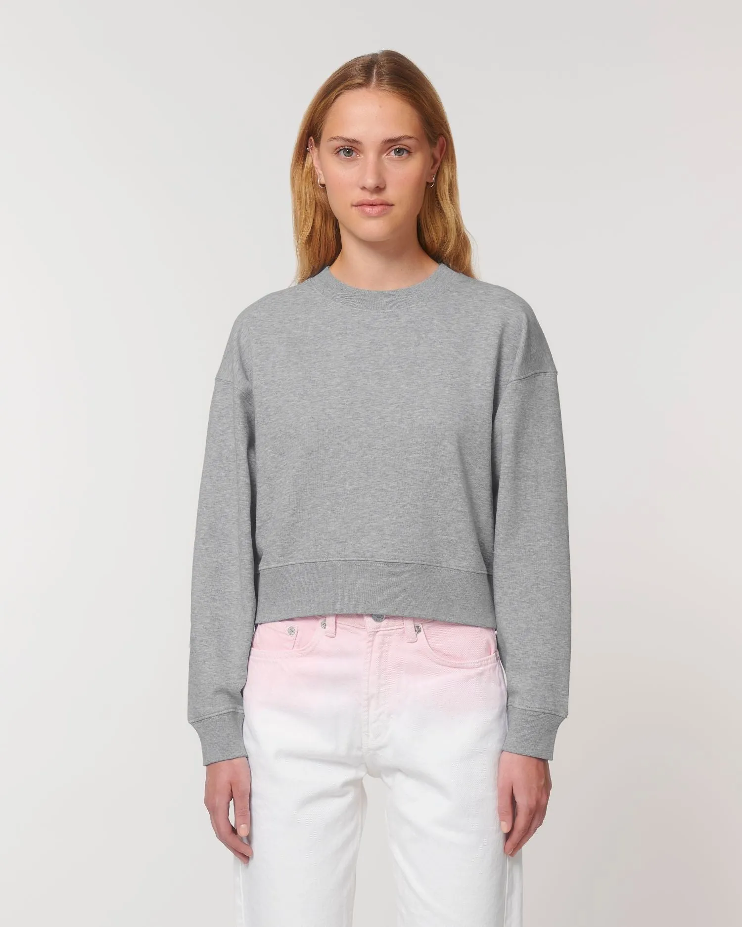 Chic Organic Women's Cropped Sweatshirt - 300 g/m² | Stella Cropster STSW873