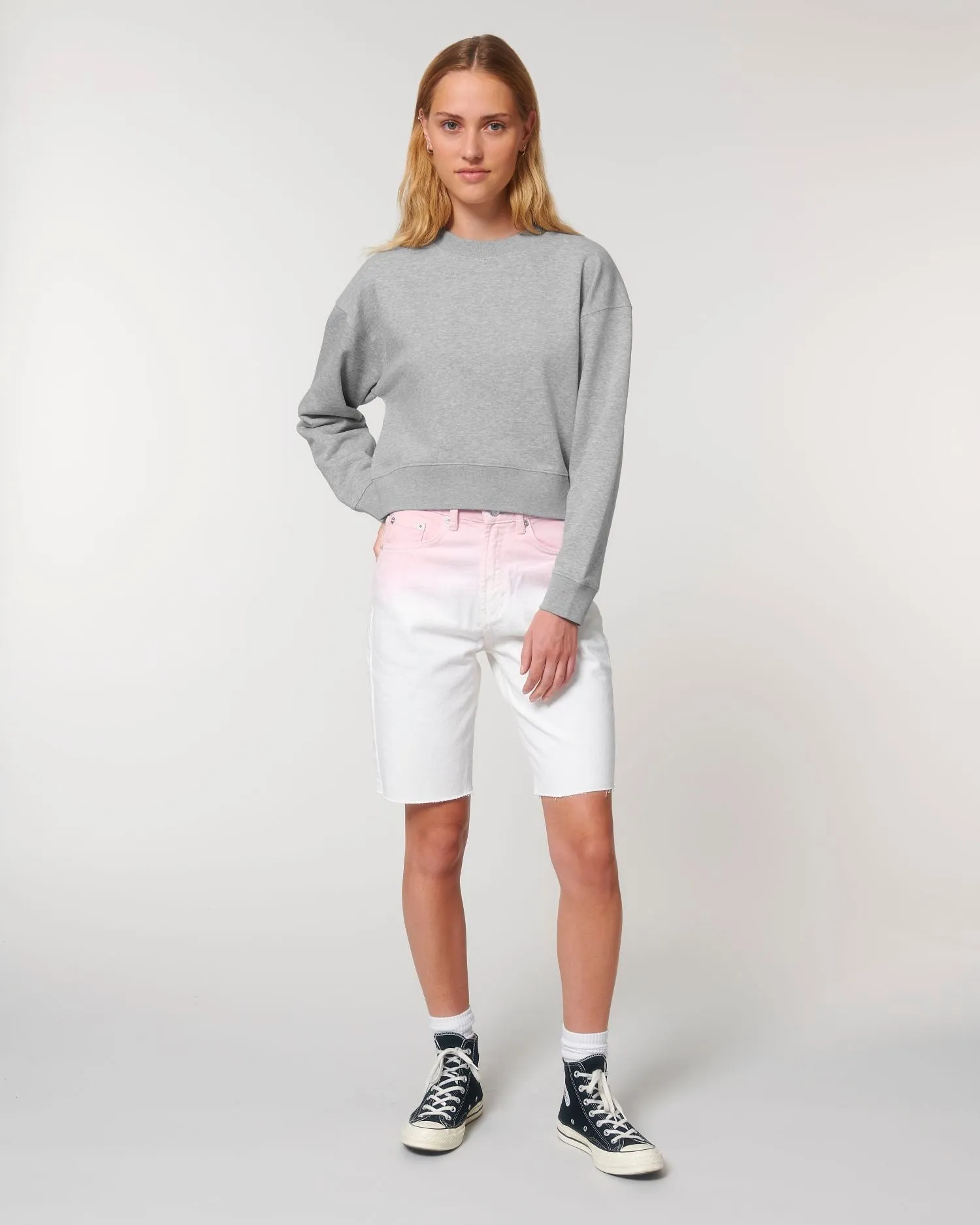 Chic Organic Women's Cropped Sweatshirt - 300 g/m² | Stella Cropster STSW873