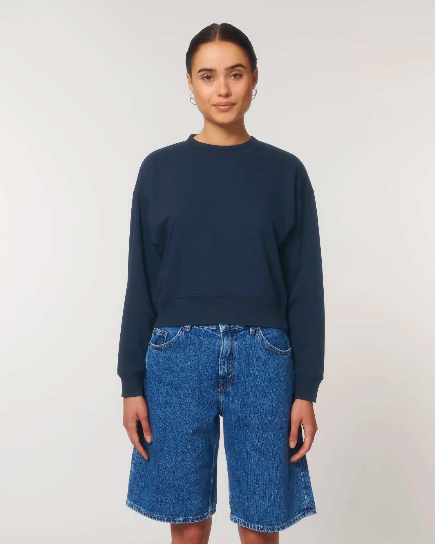 Chic Organic Women's Cropped Sweatshirt - 300 g/m² | Stella Cropster STSW873