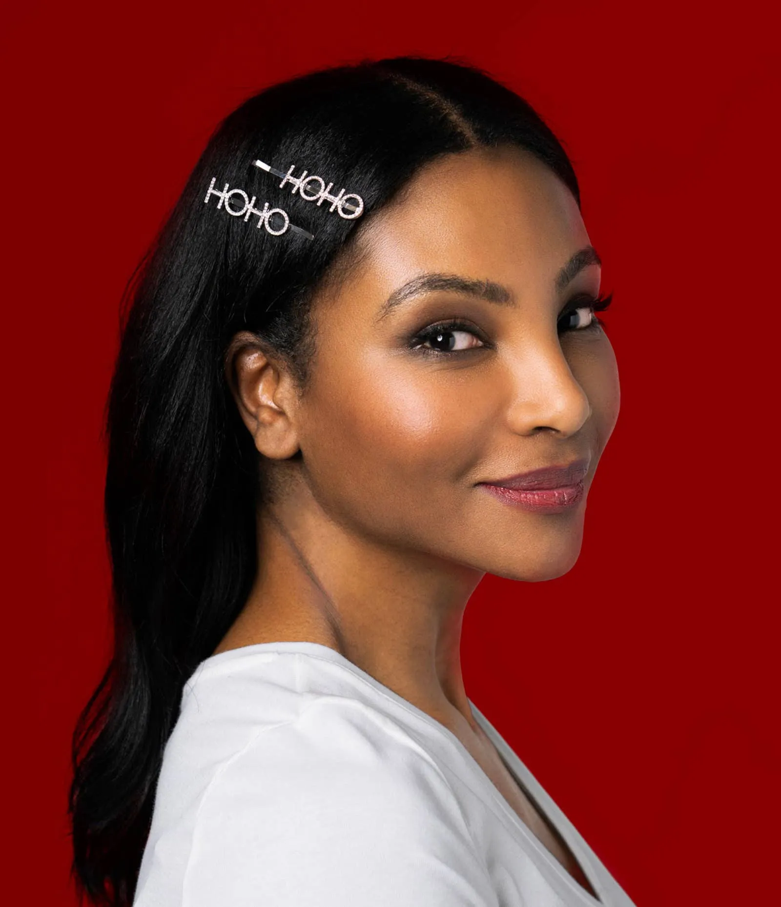 Christmas Bling Hair Clips