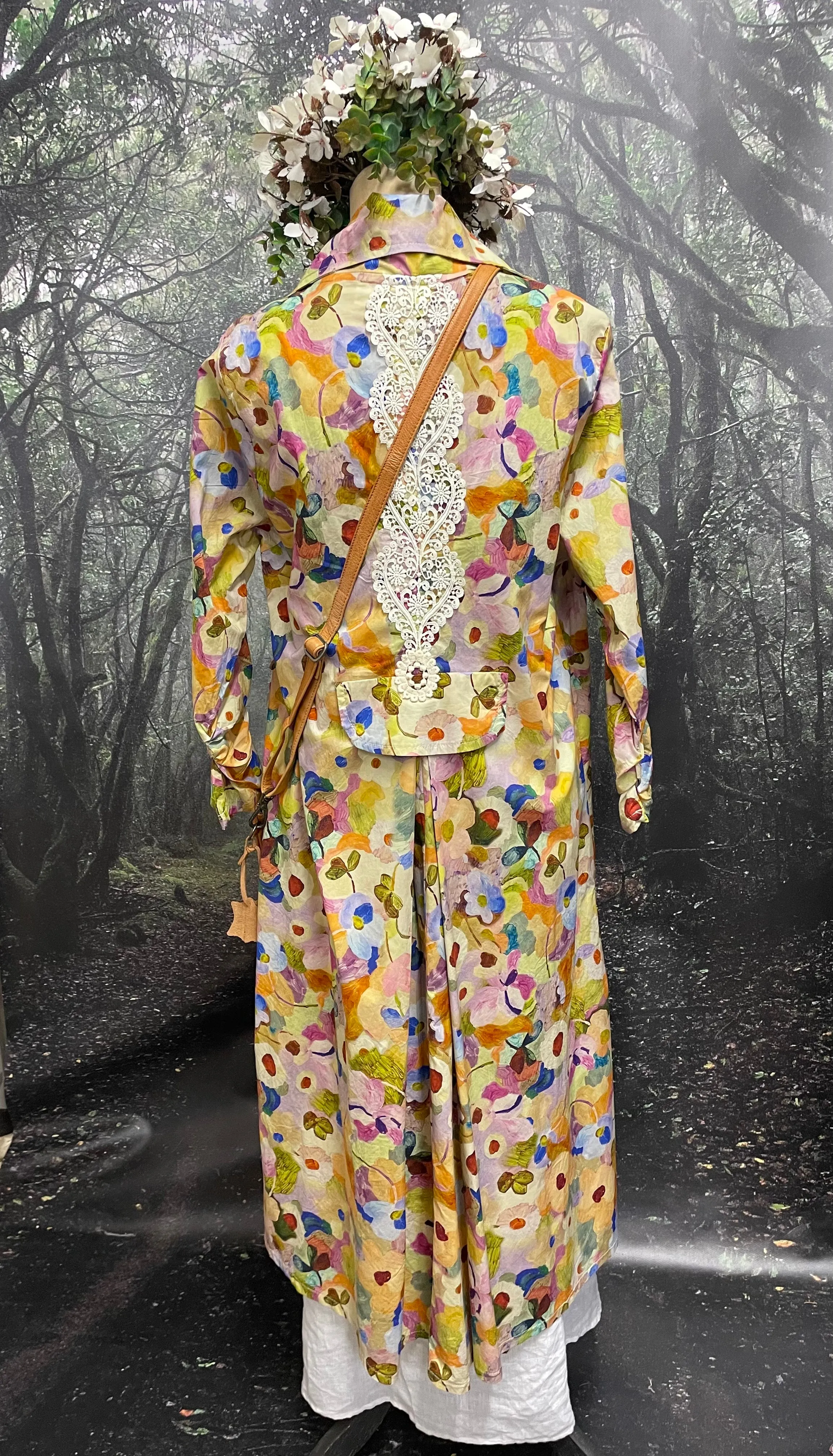 Citrus floral Taya coat