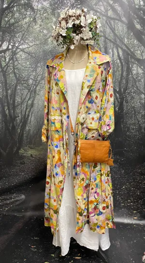 Citrus floral Taya coat