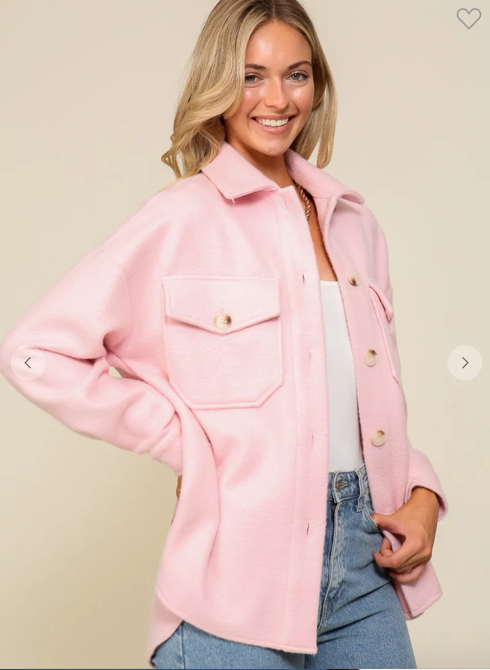 Cozy Button Down Jacket