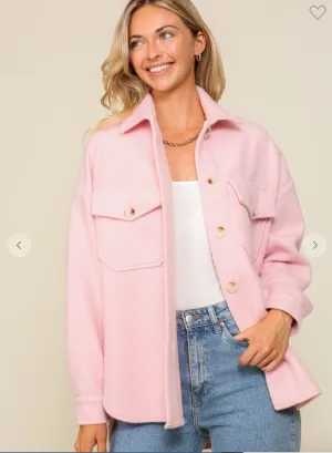 Cozy Button Down Jacket