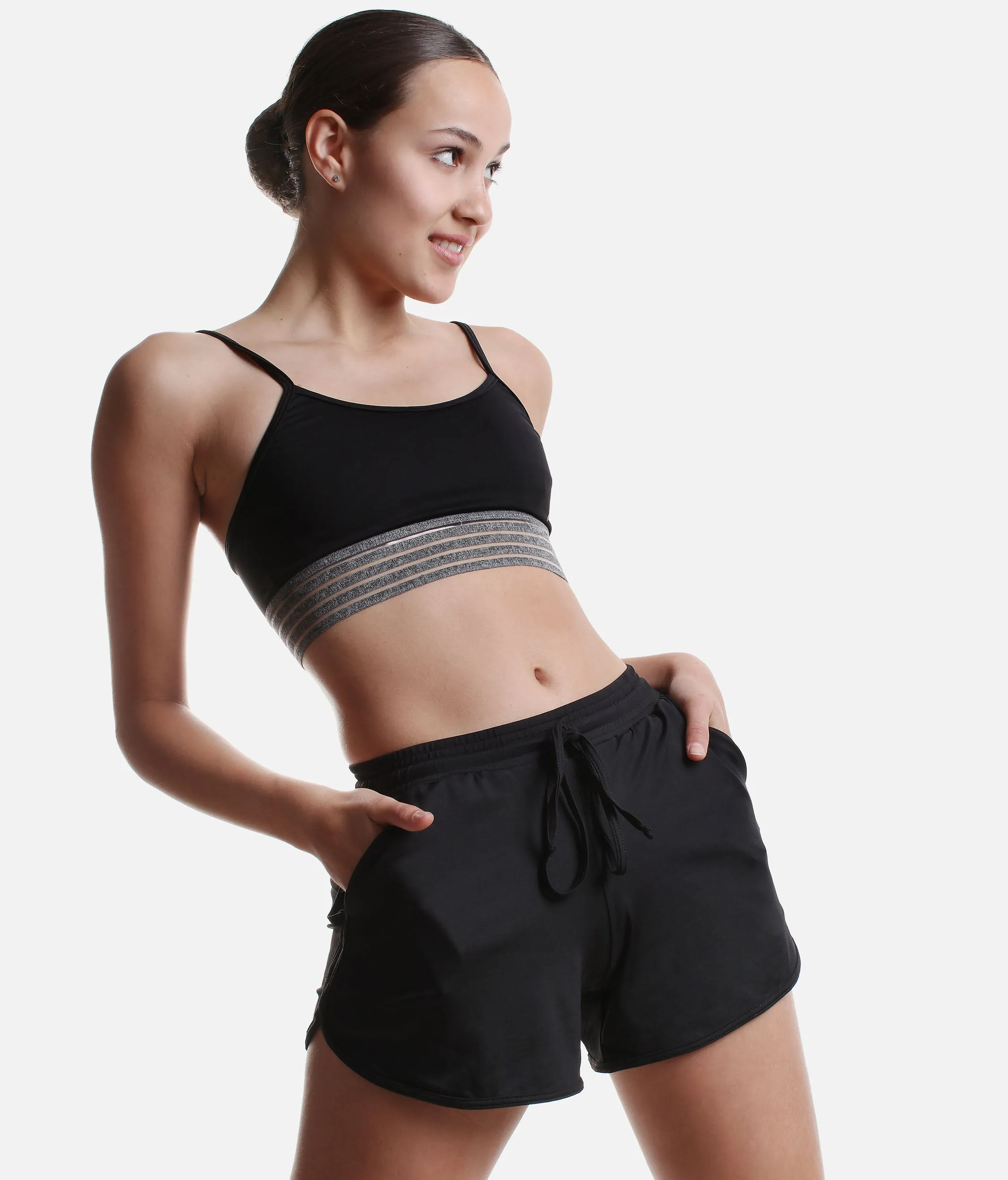 Dance Shorts, Elasticated Waistband - RDE1992