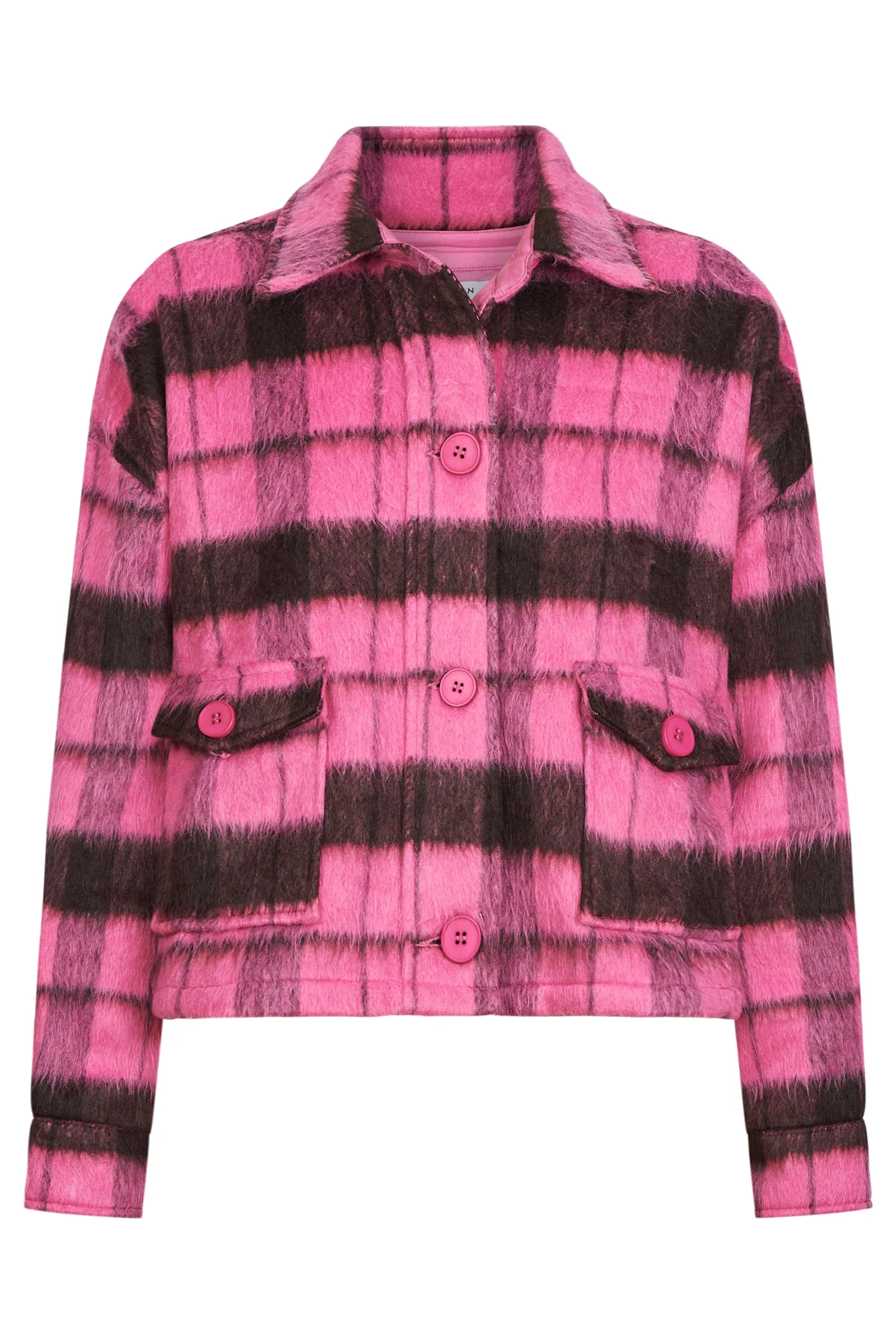 Daytona Crop Jacket - Pink