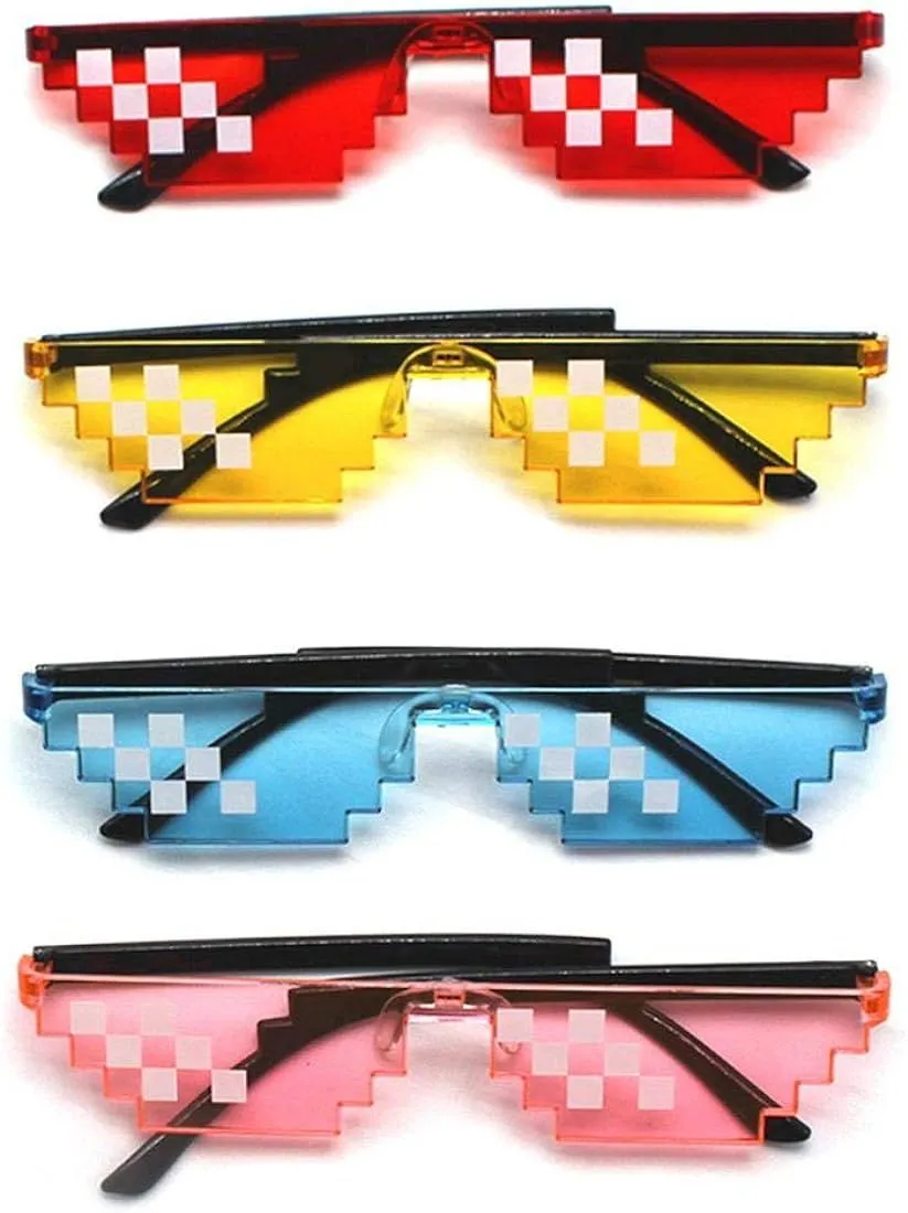 Design Funny Mosaic Sunglasses Thug Life Sun Glasses