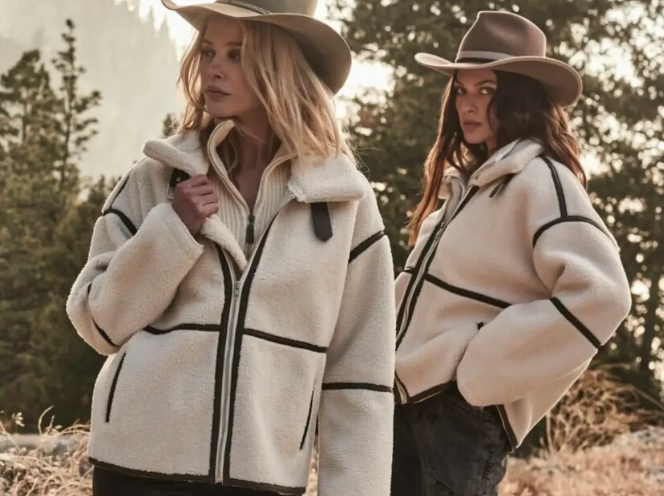 Dutton Faux Shearling Coat