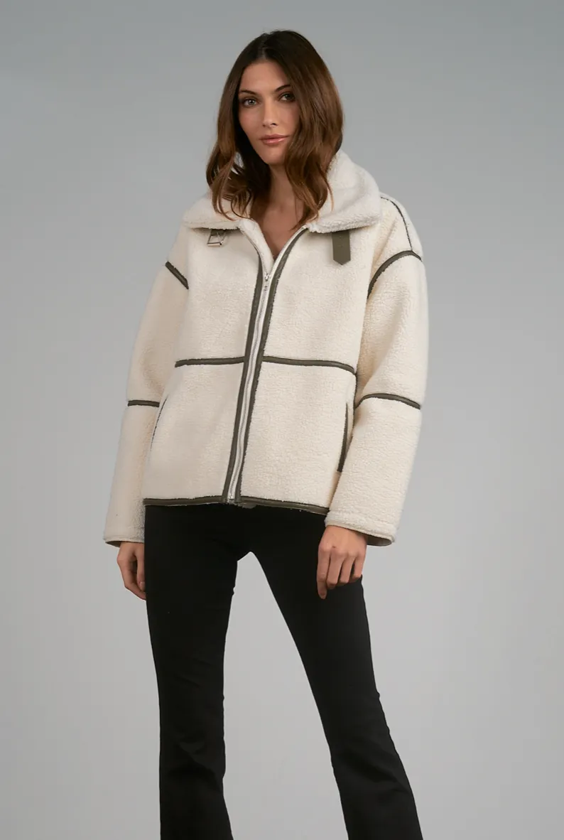 Dutton Faux Shearling Coat