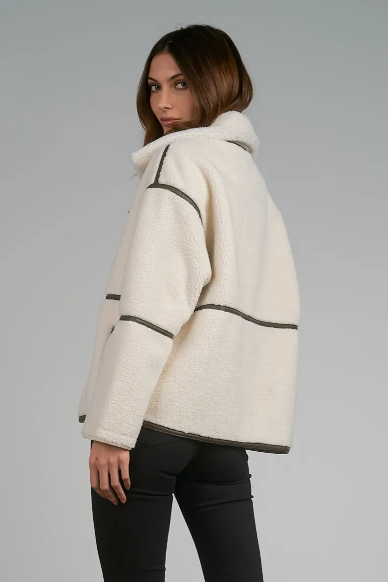 Dutton Faux Shearling Coat