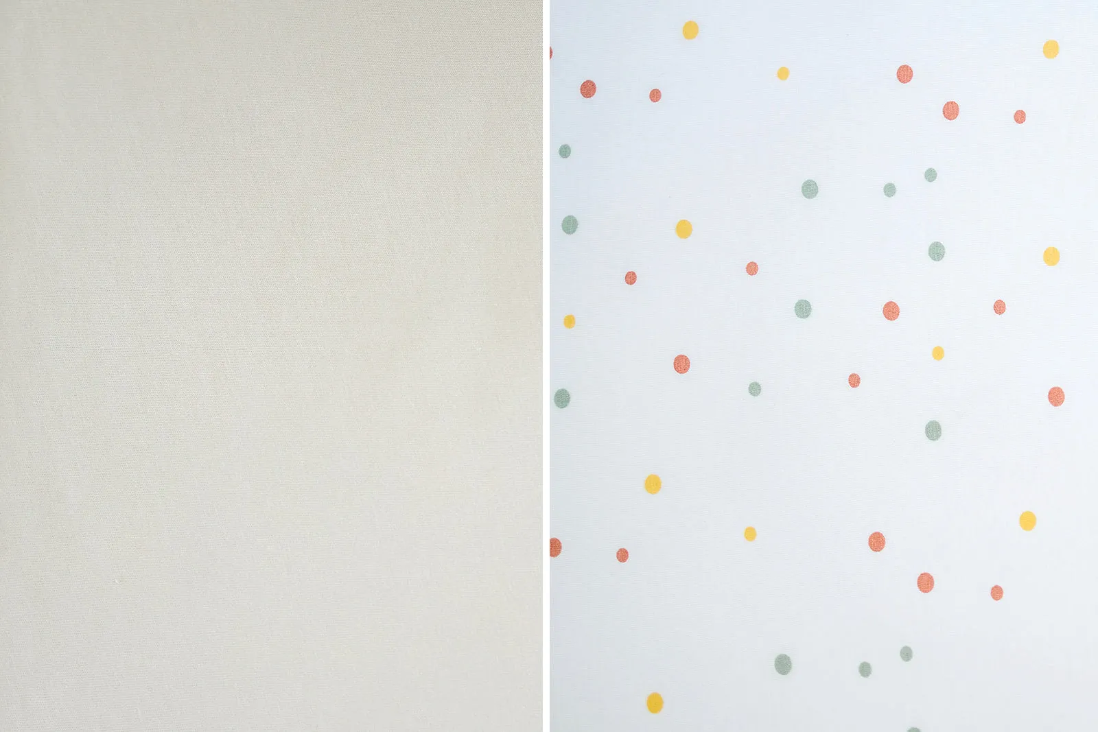 Ecolino® Pillowcases, 100% Organic Cotton, 2 Pack, Oat   Dots