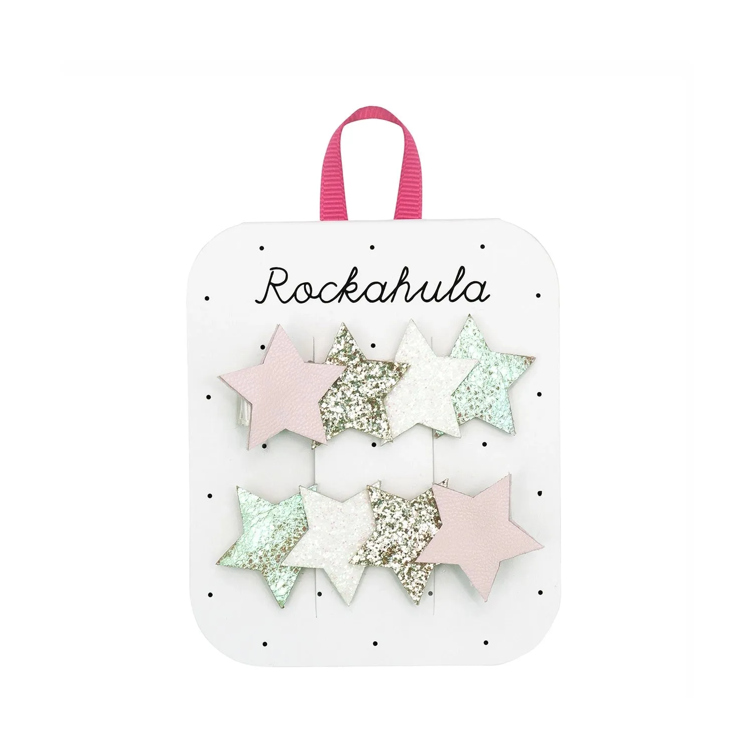 Enchanted Shimmer Star Hair Clips
