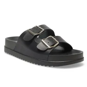 Essex Slide in Black Smooth