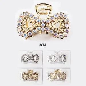 Fashion Rhinestone Hair Jaw Clip 931 (12 units)