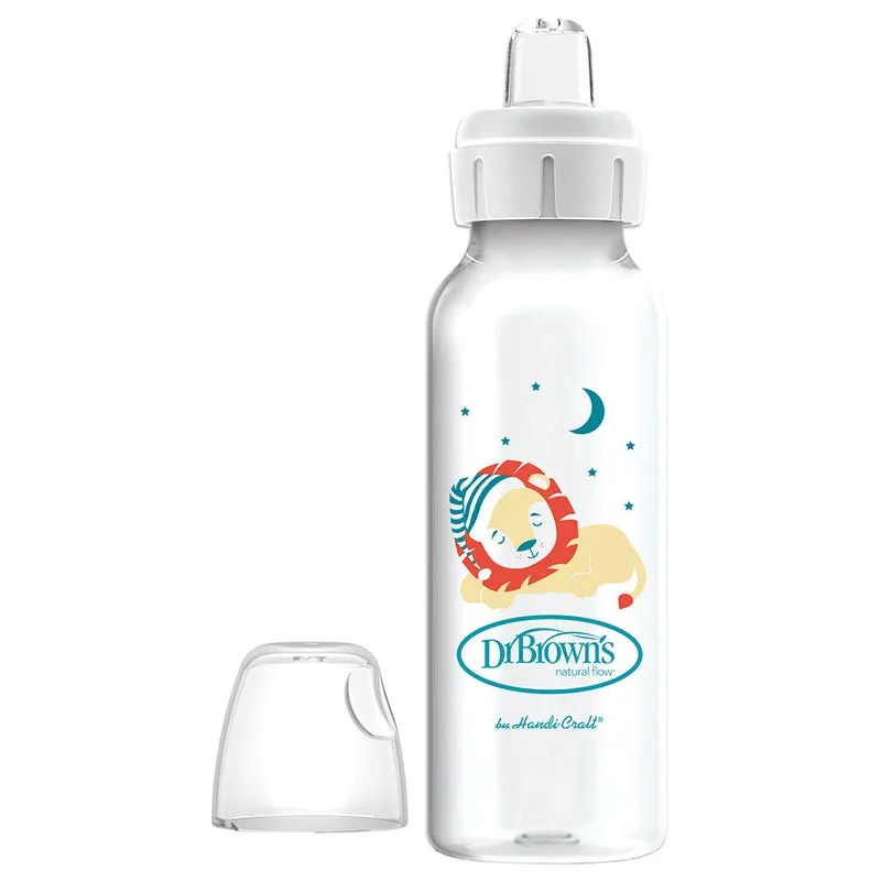 Feeding & Weaning Sipper Narrow Sippy Spout Bottle - Lion