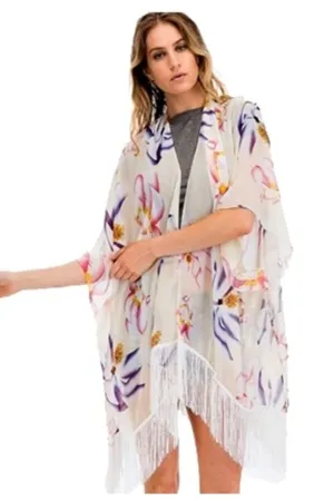 Floral Petal Kimono