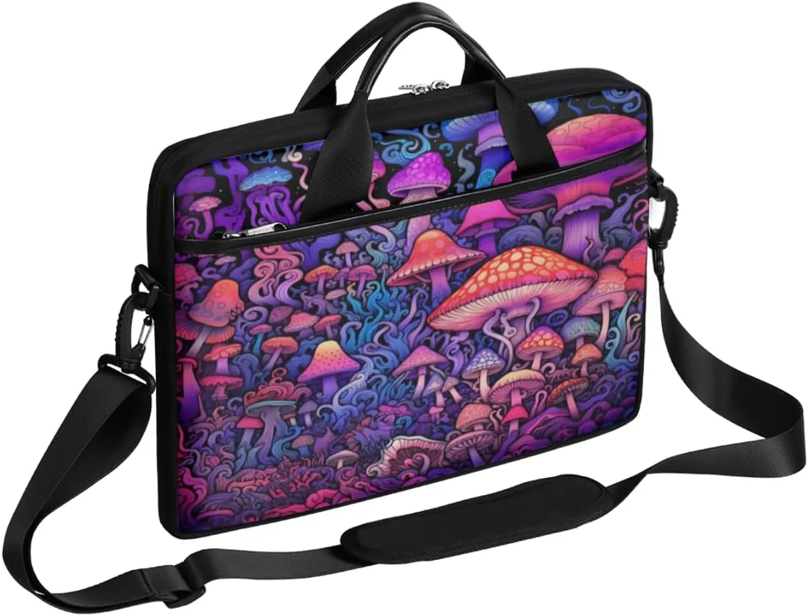 Fun Camouflage Pattern Laptop Shoulder Bag for Tablet Computer Notebook Sleeve Messenger Carrying Case Briefcase Tote