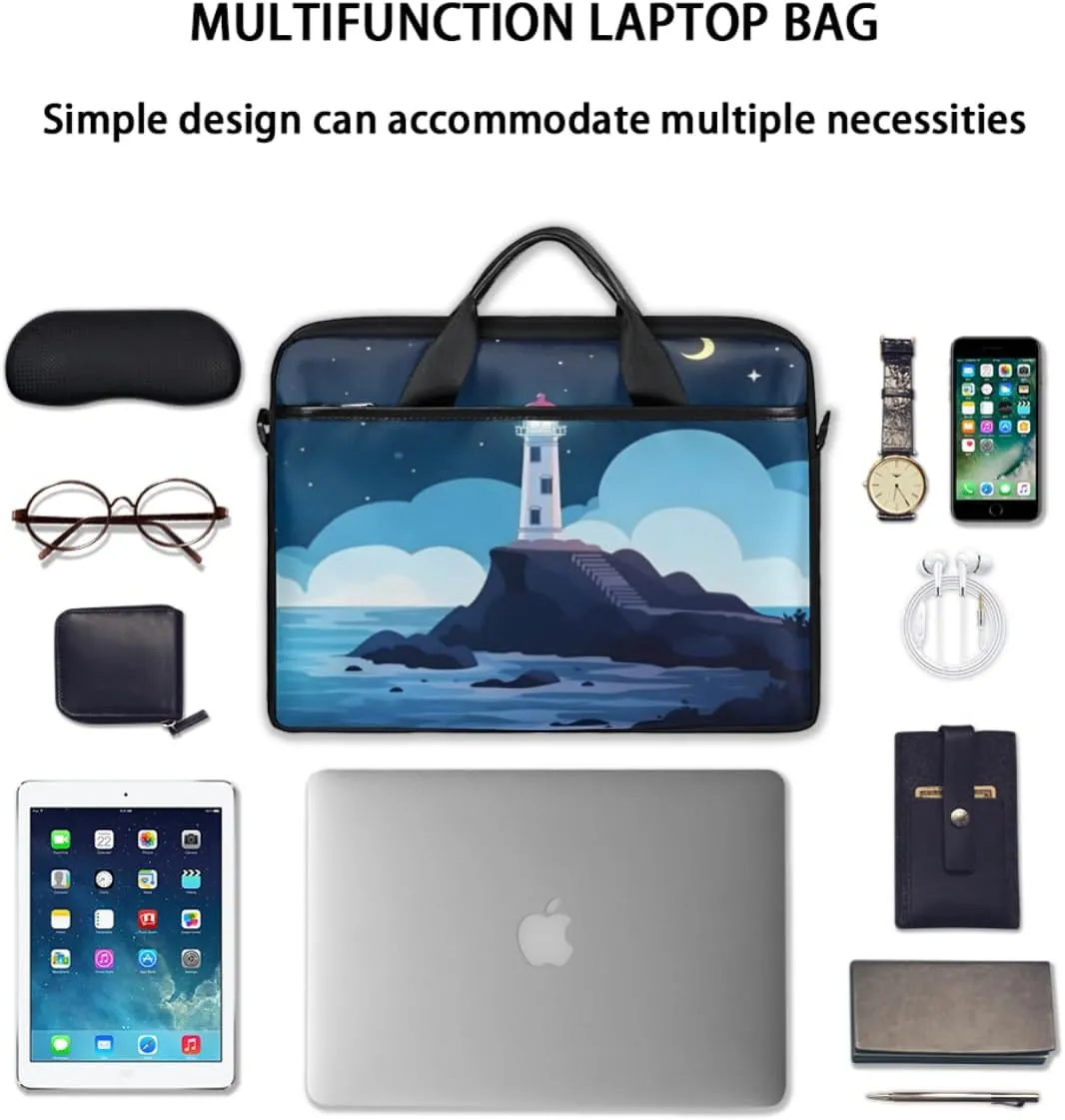 Fun The Food Texture Laptop Shoulder Bag for Tablet Computer Notebook Sleeve Messenger Carrying Case Briefcase Tote