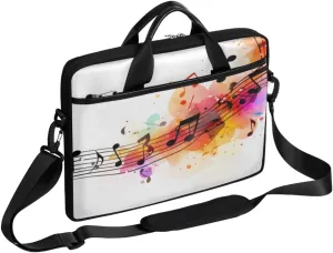 Fun The Food Texture Laptop Shoulder Bag for Tablet Computer Notebook Sleeve Messenger Carrying Case Briefcase Tote