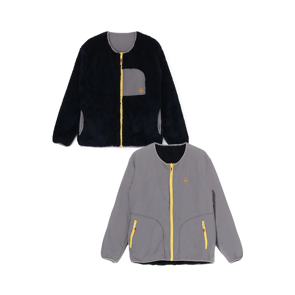 【FW24 秋冬・新品】Chums Women's Elmo Fleece Reversible Blouson CH14-1421 FW24 長袖抓毛雙面 外套 女裝 W'S