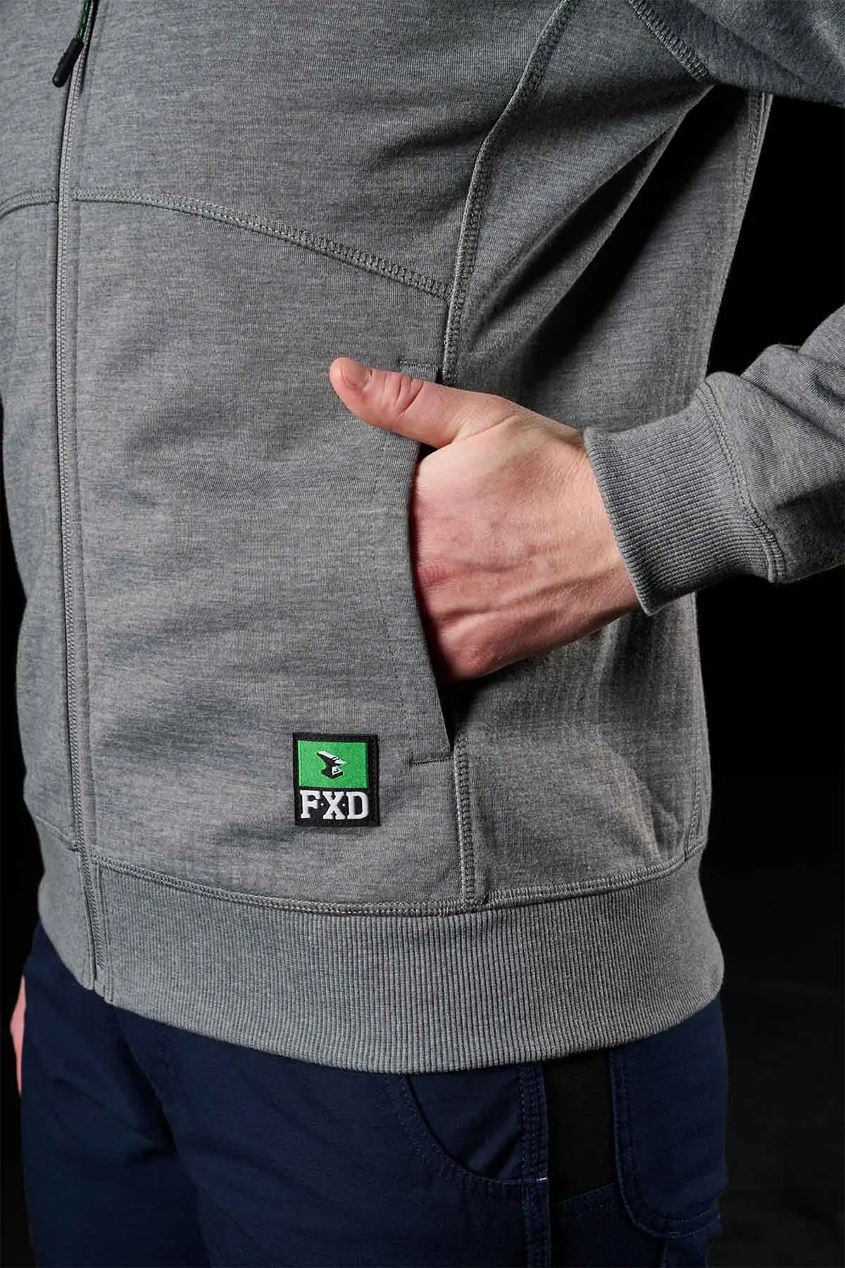 FXD Ladies Zip Up Fleece Hoodie WF-3W