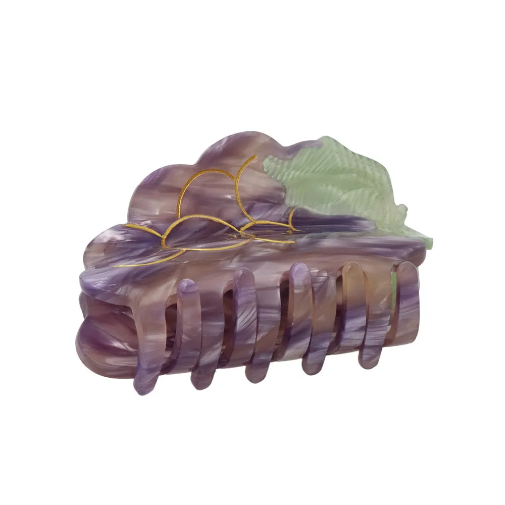 Grape Hair Claw Clip