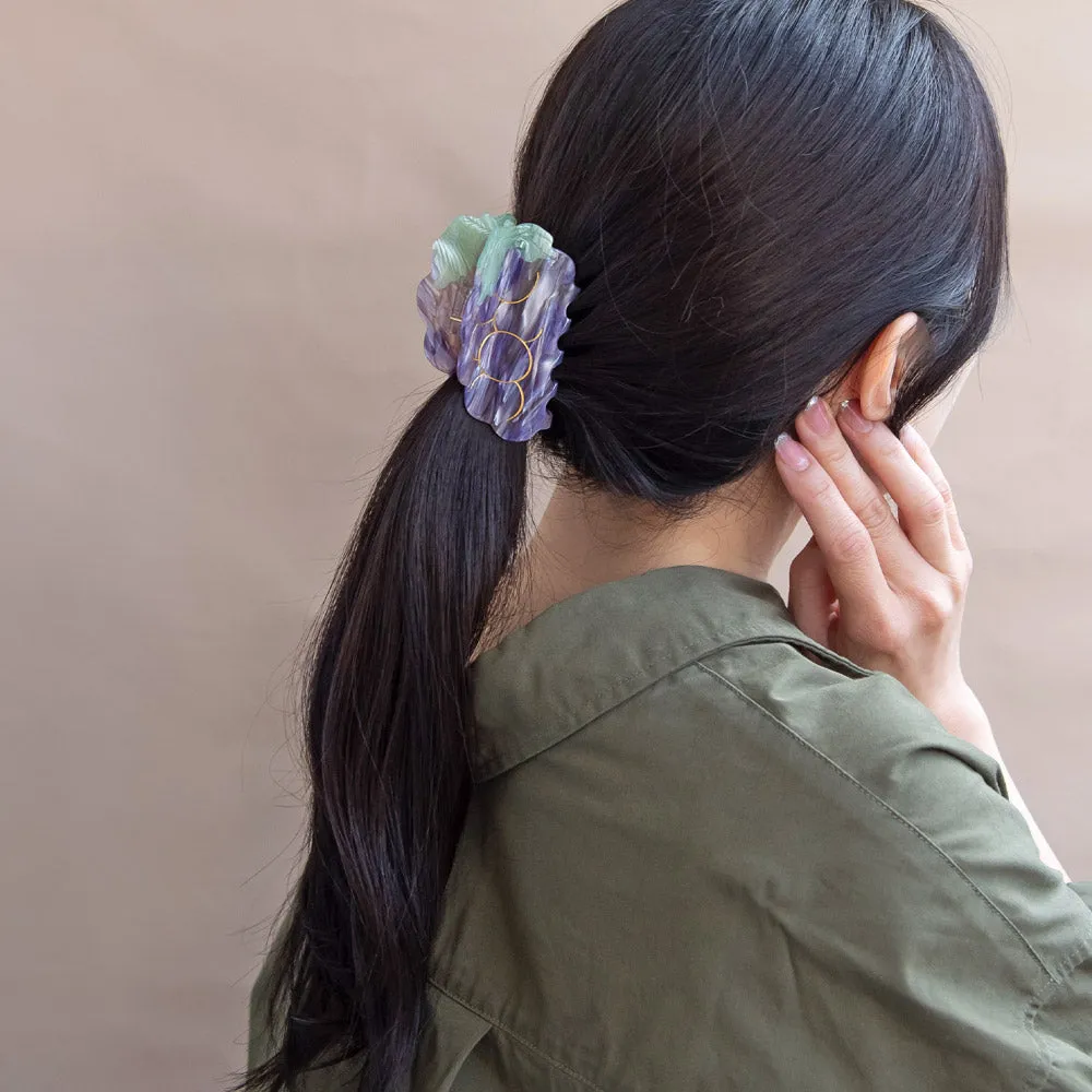 Grape Hair Claw Clip